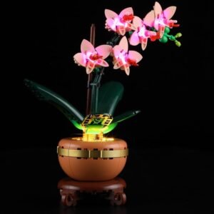 LED Lights Compatible with Lego Botanicals Mini Orchid 10343 Building Blocks